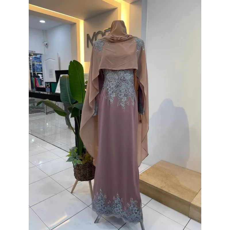HOT NEW DESIGN DRESS ASTIANA IN 6 COLOUR | BAJU JUBAH | BAJU DRESS BY MOFF COLLECTION thumbnail 5