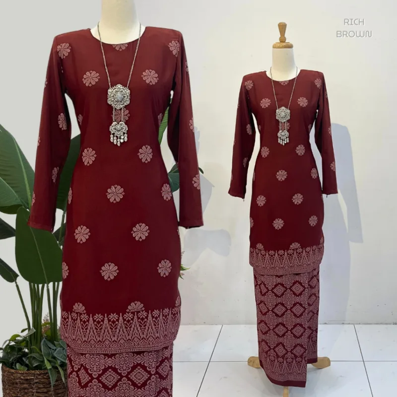 NEW DESIGN KURUNG MODEN SONGKET IN 10 COLOUR I KURUNG MODEN I BY MOFF COLLECTION thumbnail 2