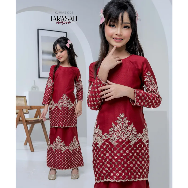 NEW DESIGN KURUNG MODEN LARASATI KIDS IN 6 COLOUR I TUNANG I NIKAH BY MOFF2U thumbnail 5