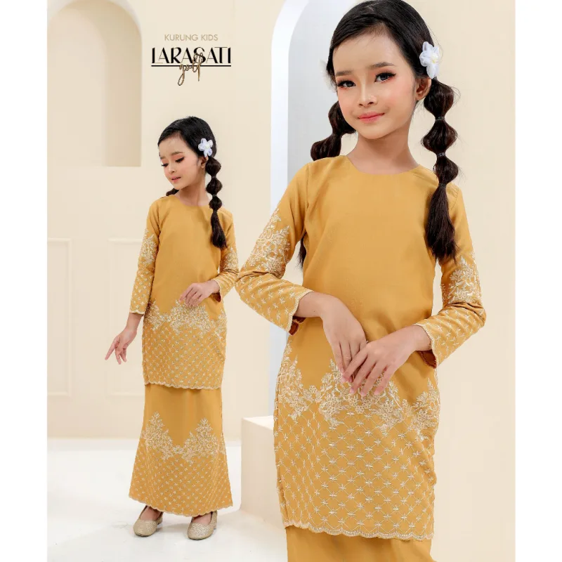 NEW DESIGN KURUNG MODEN LARASATI KIDS IN 6 COLOUR I TUNANG I NIKAH BY MOFF2U thumbnail 4
