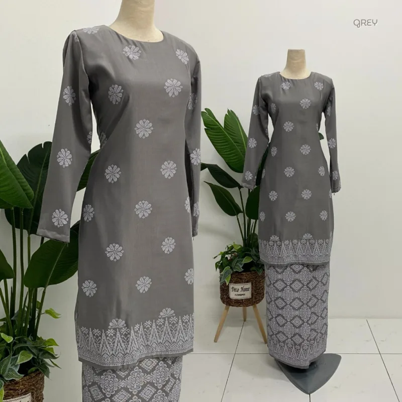 NEW DESIGN KURUNG MODEN SONGKET PLUS SIZE IN 10 COLOUR I KURUNG MODEN I BY MOFF COLLECTION thumbnail 5