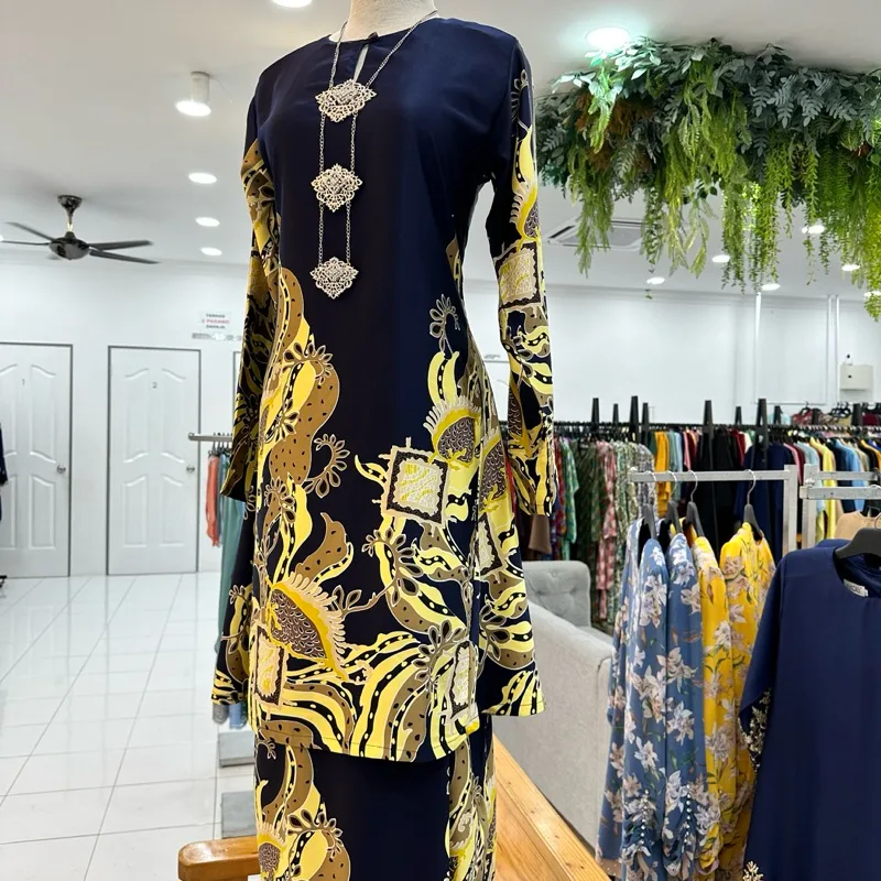 NEW DESIGN !!!!!! TERBARU FESYEN KURUNG RIAU AMANDA | CUTTING LOOSE | FRIENDLY | COLOUR YANG MENARIK Clothing Wanita thumbnail 5