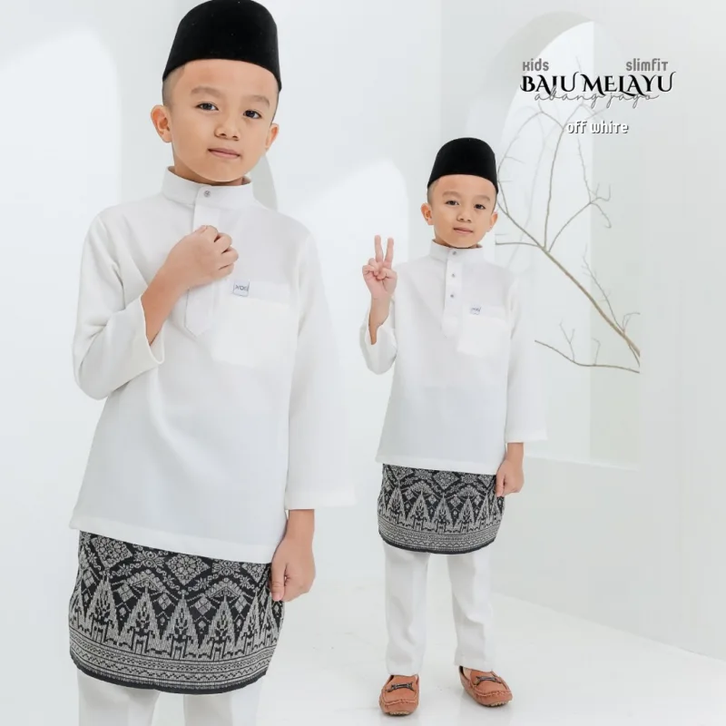 NEW COLLECTION ! BAJU MELAYU BANG JAGO BUDAK IN 6 COLOUR I BAJU MELAYU SLIMFIT I MATERIAL SKUBA Cekak Musang thumbnail 5
