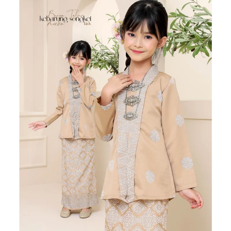 KEBARUNG SONGKET KIDS IN 5 COLOUR BY MOFF COLLECTION I KEBARUNG thumbnail 4