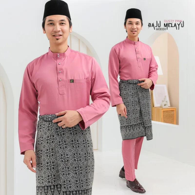 Set Family KEBARUNG IN DUSTY PINK I KEBARUNG Moden I Ayah Anak I Ibu I Moden I Set Family By Moff2u thumbnail 5