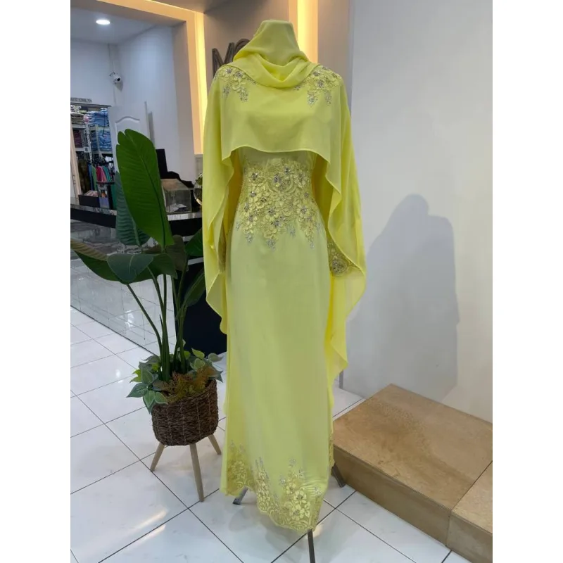 HOT NEW DESIGN DRESS ASTIANA IN 6 COLOUR | BAJU JUBAH | BAJU DRESS BY MOFF COLLECTION thumbnail 3