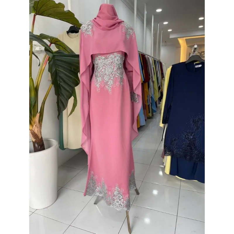 HOT NEW DESIGN DRESS ASTIANA IN 6 COLOUR | BAJU JUBAH | BAJU DRESS BY MOFF COLLECTION thumbnail 5