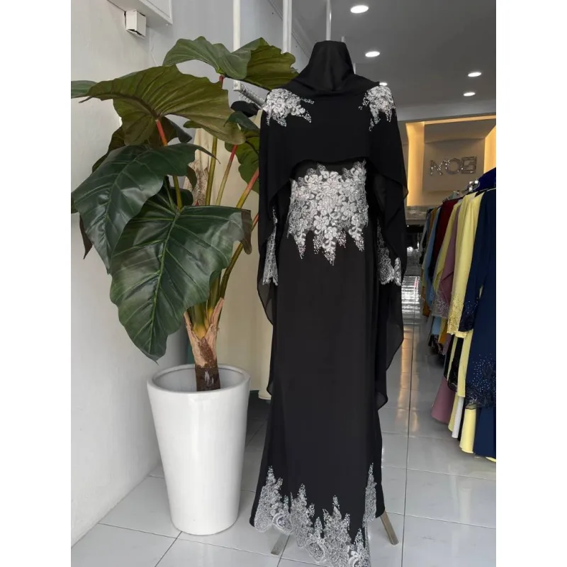 HOT NEW DESIGN DRESS ASTIANA IN 6 COLOUR | BAJU JUBAH | BAJU DRESS BY MOFF COLLECTION thumbnail 2
