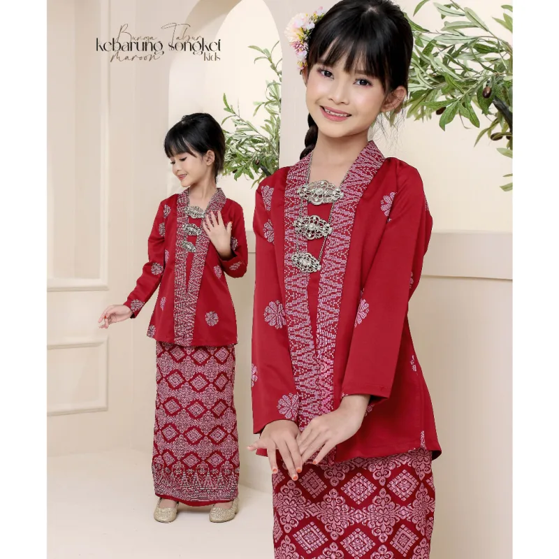 KEBARUNG SONGKET KIDS IN 5 COLOUR BY MOFF COLLECTION I KEBARUNG thumbnail 3