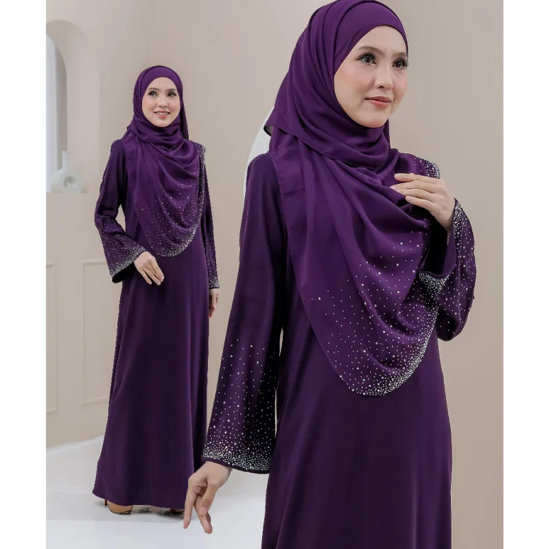 NEW JUBAH ABAYA KEBARUNG ULFA I DINNER I JUBAH OOTD I KENDURI I JUBAH AKIKAH BY MOFF COLLECTION