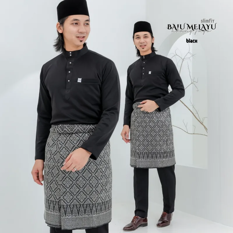 NEW COLLECTION ! BAJU MELAYU BANG JAGO IN 6 COLOUR I BAJU MELAYU SLIMFIT I MATERIAL SKUBA Cekak Musang thumbnail 2