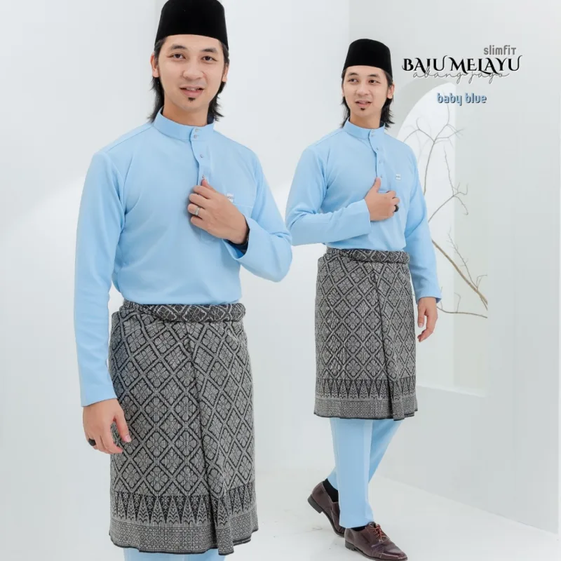 NEW COLLECTION ! BAJU MELAYU BANG JAGO IN 6 COLOUR I BAJU MELAYU SLIMFIT I MATERIAL SKUBA Cekak Musang thumbnail 4