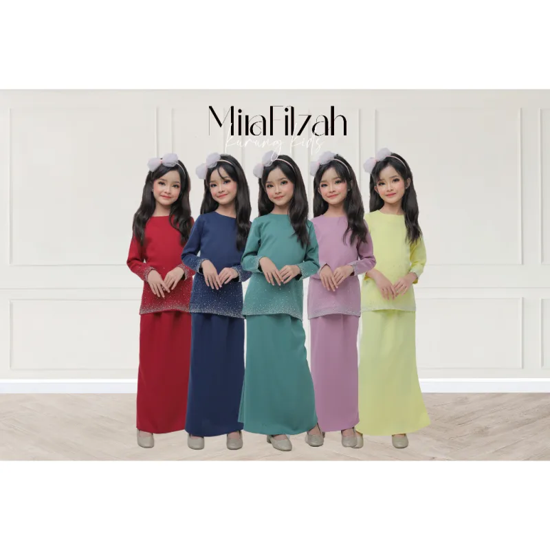 MOFF KURUNG MODEN MIRA FILZAH KIDS IN 5 COLOUR