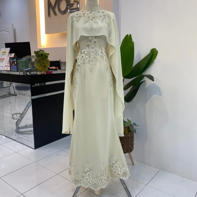 NEW DESIGN DRESS AFIYA IN 6 COLOUR | BAJU JUBAH | BAJU DRESS BY MOFF COLLECTION thumbnail 5