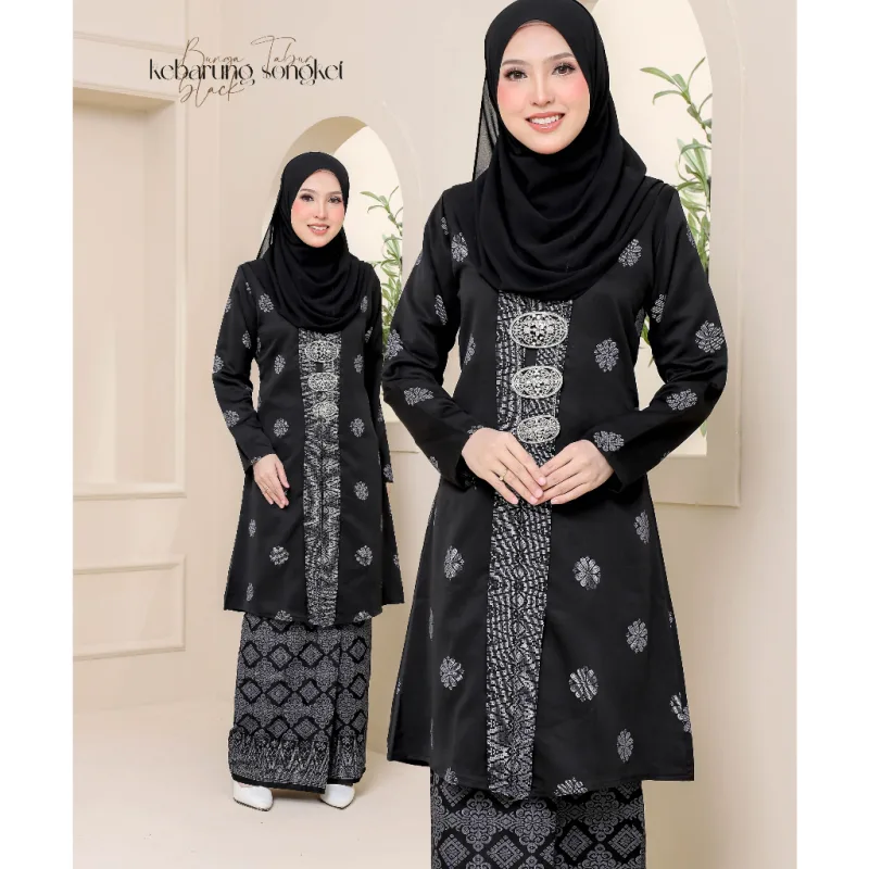 Set Family KEBARUNG IN BLACK I KEBARUNG Moden I Ayah Anak I Ibu I Moden I Set Family By Moff2u thumbnail 2
