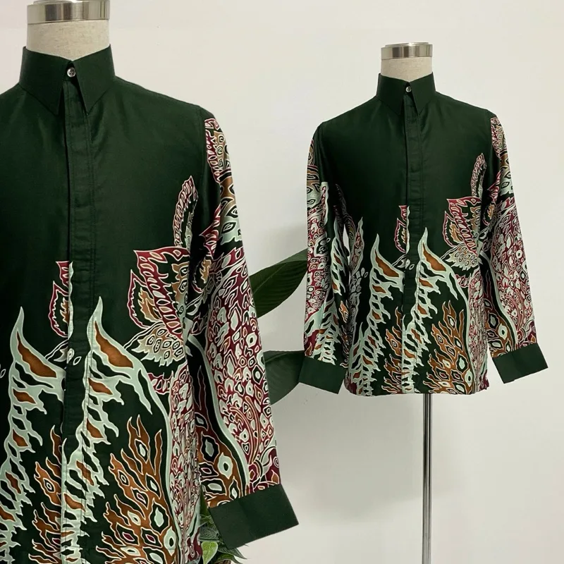 BAJU KEMEJA BATIK KENANGA BATIK MALAYSIA thumbnail 2