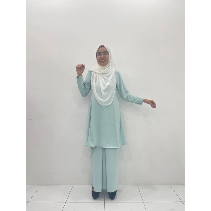 KURUNG MODEN NAURAH IN 5 COLOUR I KURUNG MODEN PLAIN BY MOFF COLLECTION thumbnail 4