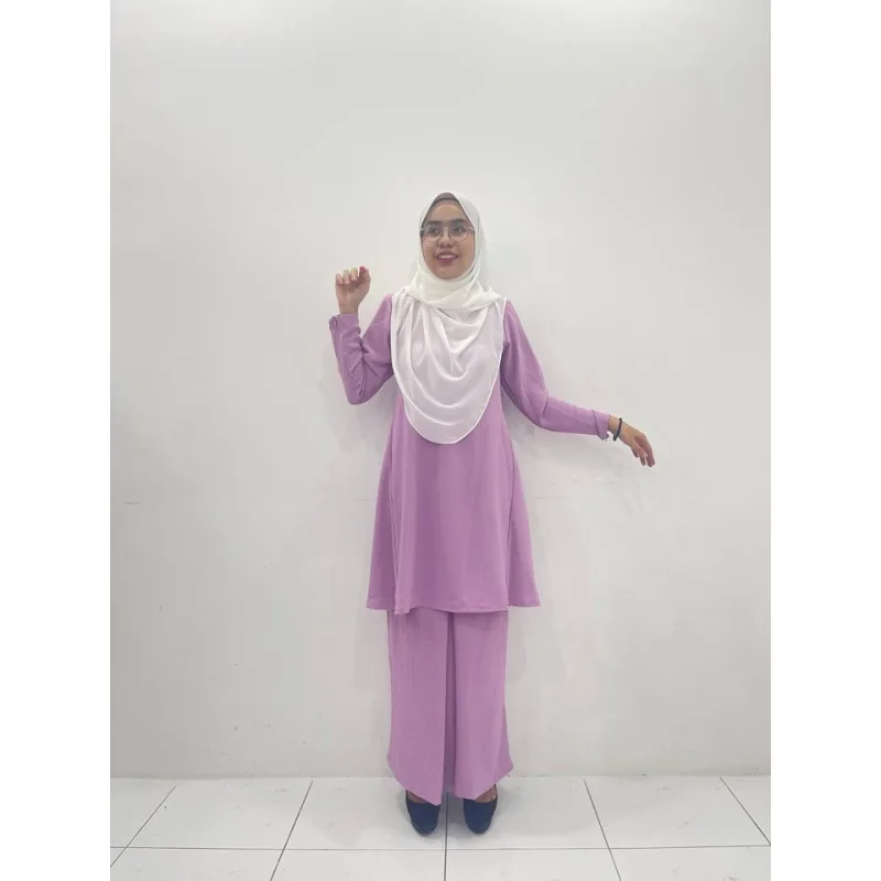 KURUNG MODEN NAURAH IN 5 COLOUR I KURUNG MODEN PLAIN BY MOFF COLLECTION thumbnail 5