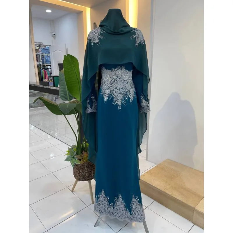HOT NEW DESIGN DRESS ASTIANA IN 6 COLOUR | BAJU JUBAH | BAJU DRESS BY MOFF COLLECTION thumbnail 5