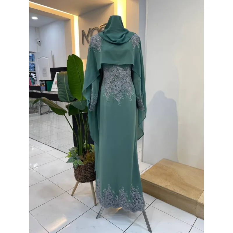HOT NEW DESIGN DRESS ASTIANA IN 6 COLOUR | BAJU JUBAH | BAJU DRESS BY MOFF COLLECTION thumbnail 2