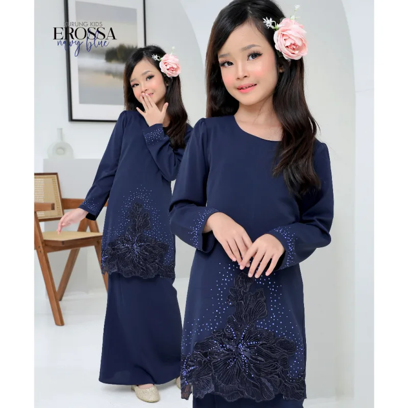 Moff Kurung Moden Erossa Kids In 5 Colour By Moff2U thumbnail 5