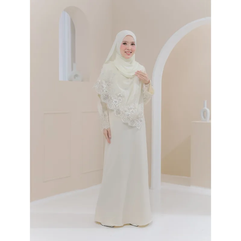 JUBAH ABAYA KEBARUNG WIJDAN TANPA SHAWL PLUSSIZE I DINNER I KENDURI I MAJLIS AKIKAH I TUNANG BY MOFF COLLECTION thumbnail 3