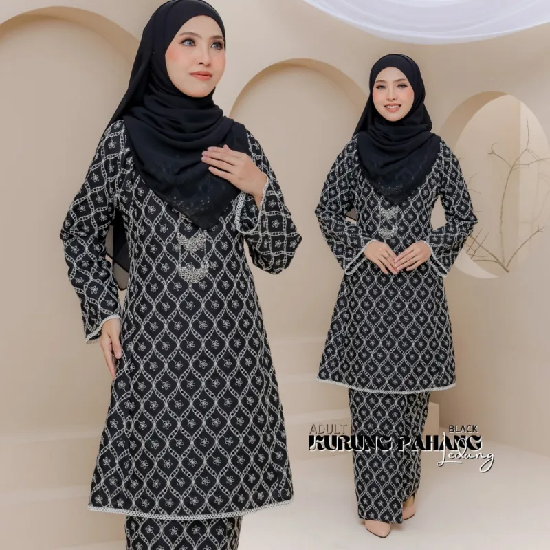 KURUNG PAHANG LEDANG DEWASA 4 COLOUR I KURUNG PAHANG I DESIGN TERBARU BY MOFF2U thumbnail 4