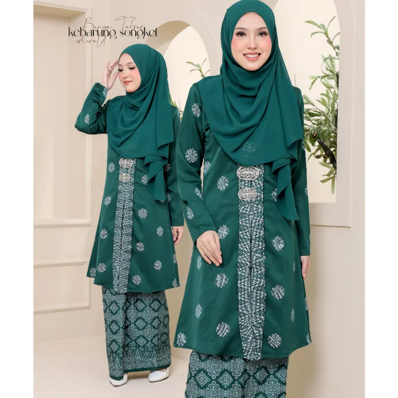 KEBARUNG SONGKET DEWASA IN 5 COLOUR BY MOFF COLLECTION I KEBARUNG thumbnail 5