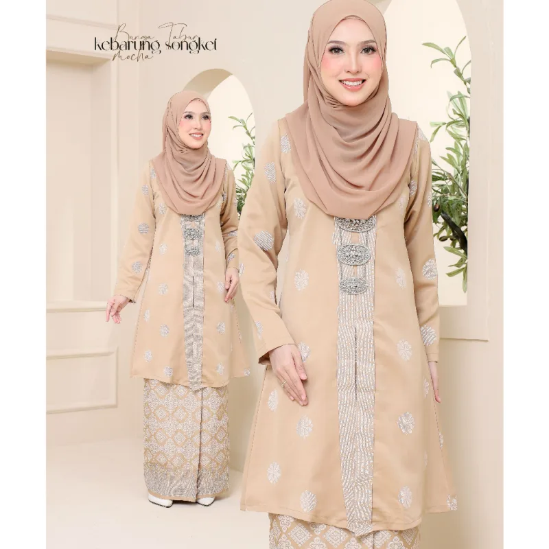 KEBARUNG SONGKET DEWASA IN 5 COLOUR BY MOFF COLLECTION I KEBARUNG thumbnail 3