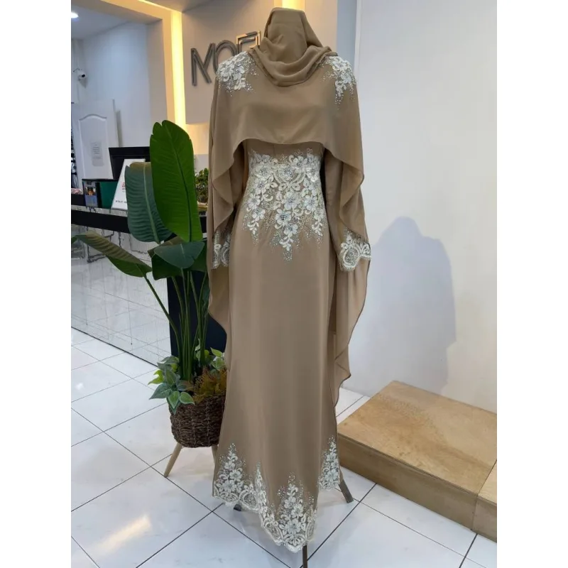 7 ITEM - 1 HARGA Bridal Set DRESS ASTIANA In MOCHA | Nikah Kahwin |Tunang | BY MOFF2U thumbnail 3