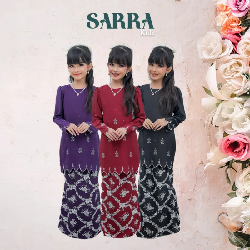 Moff Kurung Moden Sarra Kids In 3 Colour I Kurung Moden I Tunang I Nikah By Moff2U