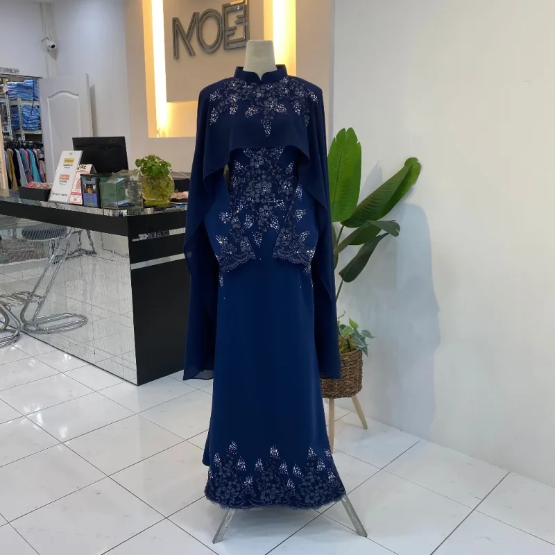 NEW DESIGN DRESS AFIYA | BAJU JUBAH | BAJU DRESS BY MOFF COLLECTION thumbnail 4