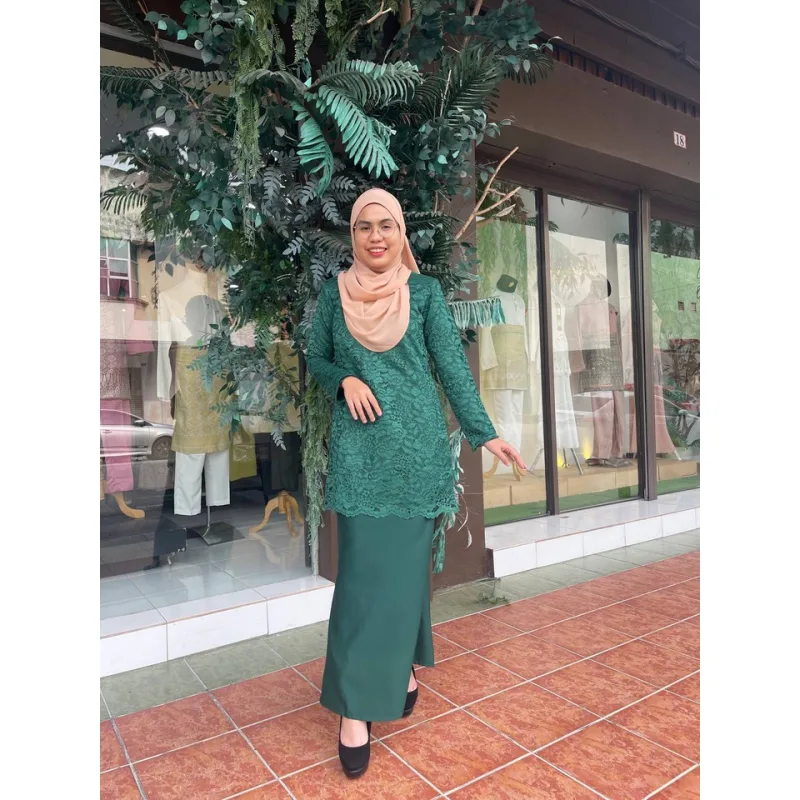 BAJU KURUNG MODEN AULYA BAJU KURUNG LACE BY MOFF COLLECTION thumbnail 2