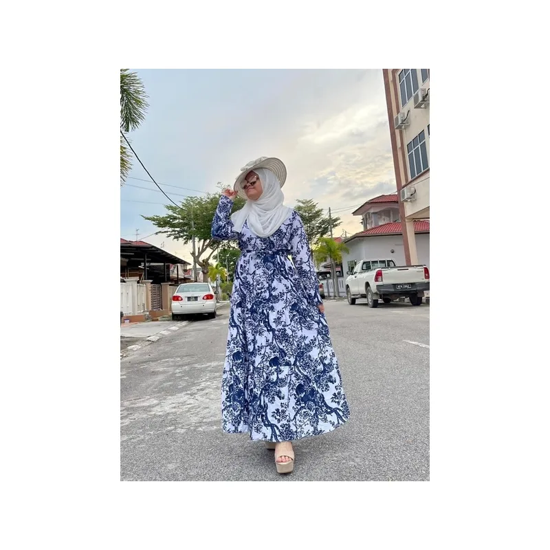 HOT NEW ITEM DRESS PRINCESS | BAJU JUBAH | BAJU DRESS BY MOFF COLLECTION thumbnail 5