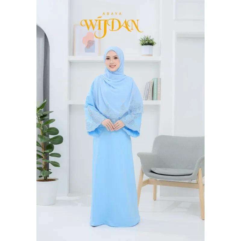 NEW JUBAH ABAYA KEBARUNG WIJDAN PLUSSIZE XADA SHAWL I DINNER I KENDURI I MAJLIS AKIKAH I TUNANG BY MOFF COLLECTION thumbnail 5