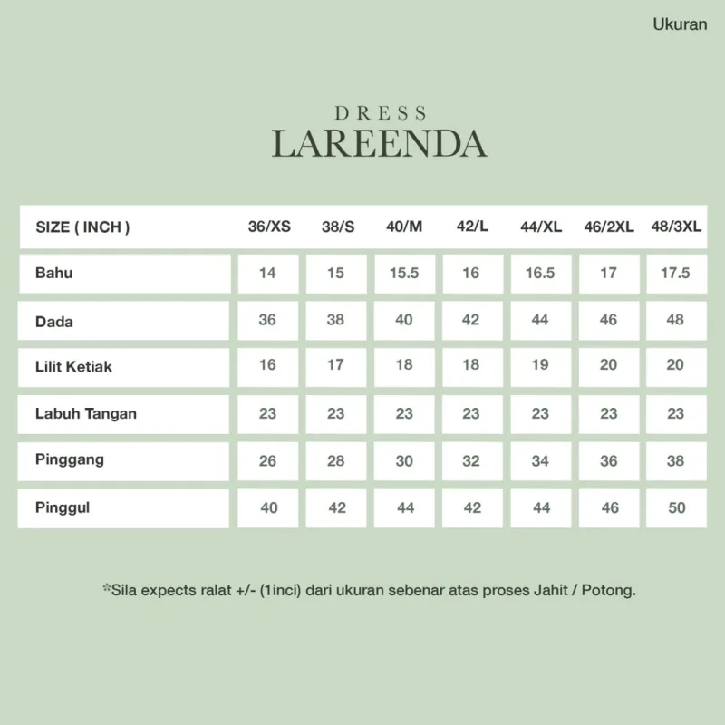 MOFF Bridal Set BAJU DRESS Lareenda In CREAM | Nikah Kahwin |Tunang | Full set Kurung Moden thumbnail 4