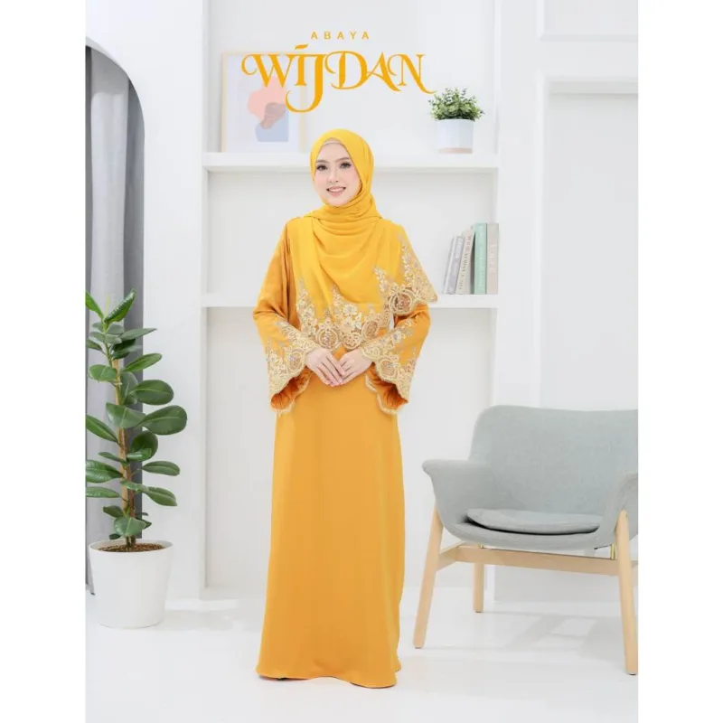 NEW JUBAH ABAYA KEBARUNG WIJDAN TANPA SHAWL I DINNER I KENDURI I MAJLIS AKIKAH I TUNANG BY MOFF COLLECTION thumbnail 4