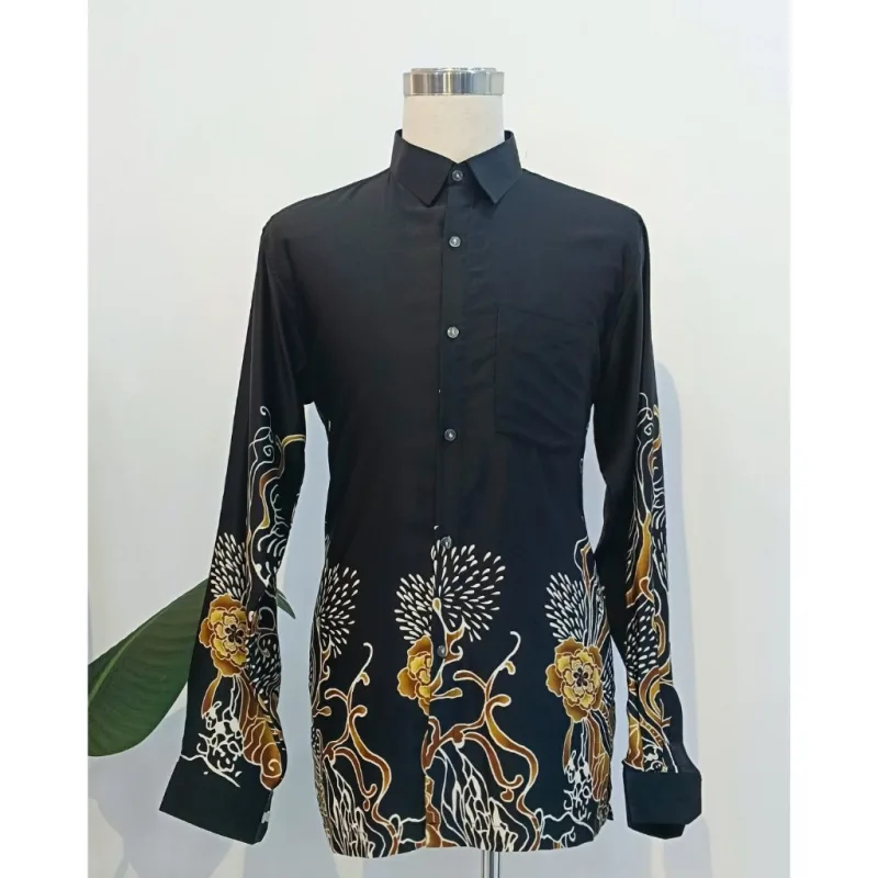 NEW DESIGN !!! KEMEJA CORAK BATIK KOTA BHARU | STOCK LIMIT | CORAK BATIK MALAYSIA | BATIK CANTIK thumbnail 4