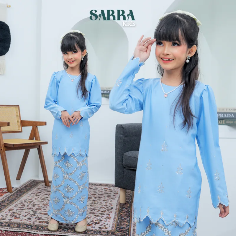 Moff Kurung Moden Sarra Kids In 4 Colour I Kurung Moden I Tunang I Nikah By Moff2U thumbnail 2