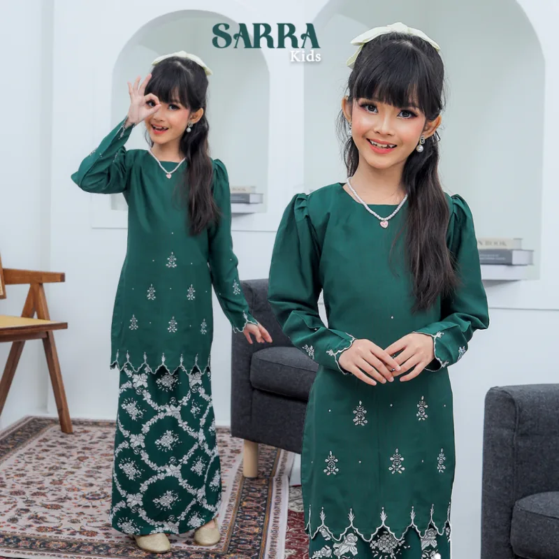 Moff Kurung Moden Sarra Kids In 4 Colour I Kurung Moden I Tunang I Nikah By Moff2U thumbnail 3