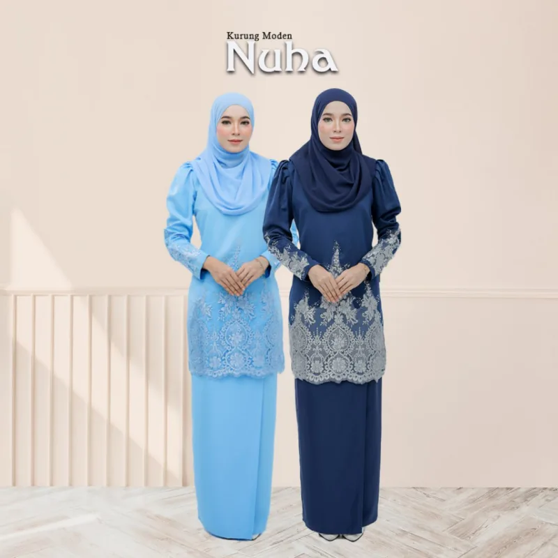 Moff Kurung Moden Nuha In 2 Colour I Kurung Moden I Tunang I Nikah By Moff2U