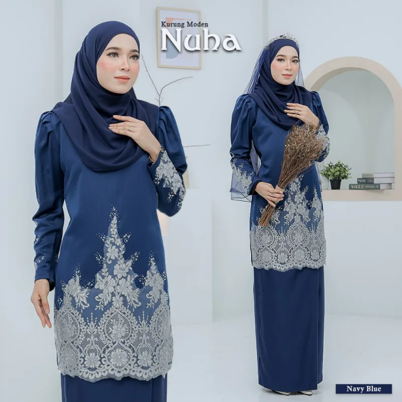 Moff Kurung Moden Nuha In 2 Colour I Kurung Moden I Tunang I Nikah By Moff2U thumbnail 2