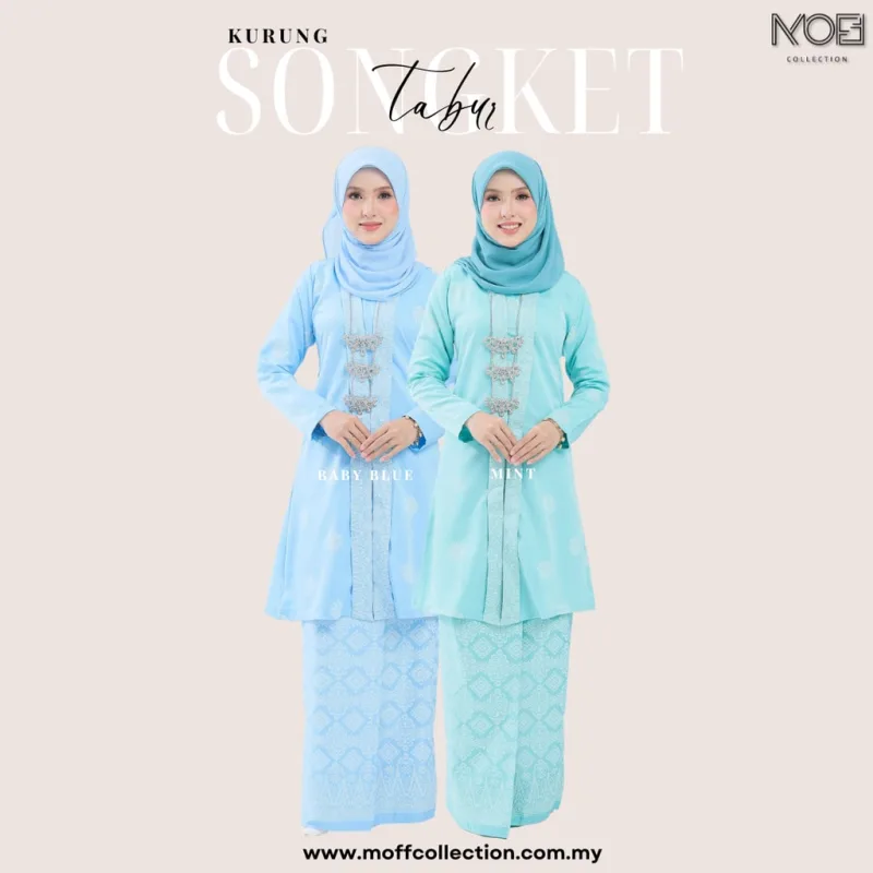 NEWW Kebarung Songket Tabur By MOFF2U