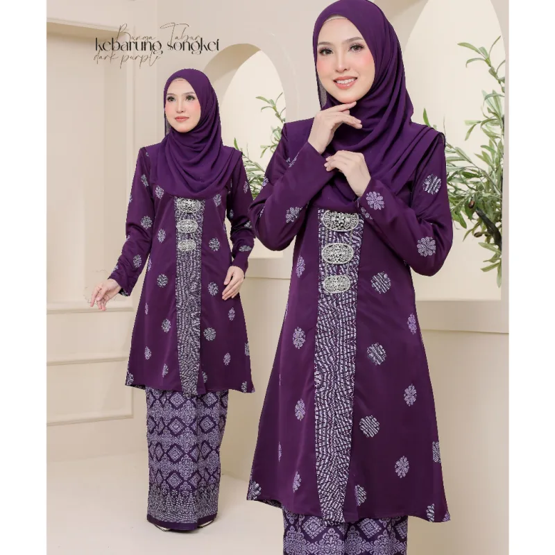 KEBARUNG SONGKET DEWASA IN 5 COLOUR BY MOFF COLLECTION I KEBARUNG thumbnail 5