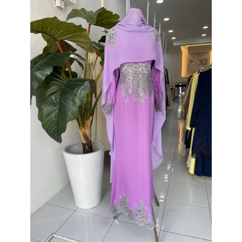 NEW DESIGN DRESS ASTIANA IN 6 COLOUR | BAJU JUBAH | BAJU DRESS BY MOFF COLLECTION thumbnail 2