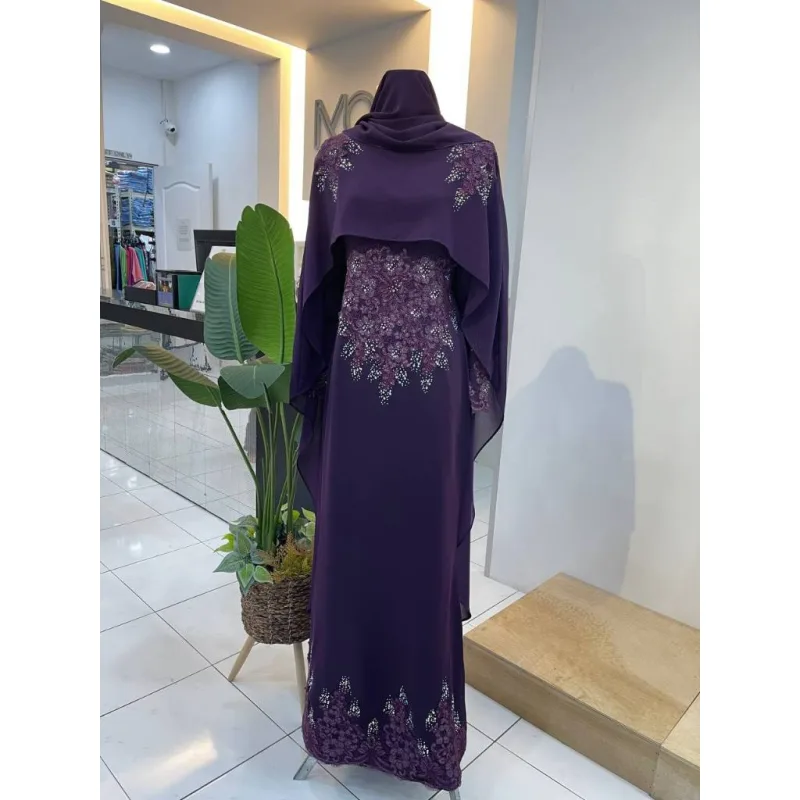NEW DESIGN DRESS ASTIANA IN 6 COLOUR | BAJU JUBAH | BAJU DRESS BY MOFF COLLECTION thumbnail 3