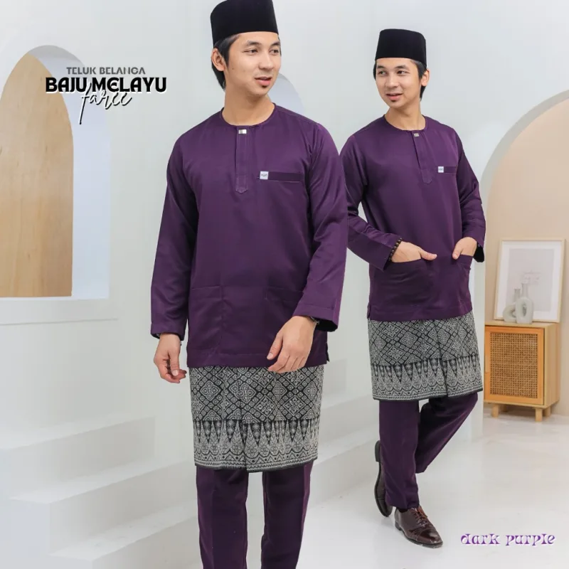 MOFF BAJU Melayu Moden Dewasa In 7 Colour | BAJU MELAYU DEWASA I TELUK BELANGA thumbnail 4