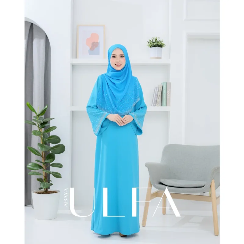 NEW ITEM JUBAH ABAYA KEBARUNG ULFA I DINNER I JUBAH OOTD I KENDURI I JUBAH AKIKAH BY MOFF COLLECTION thumbnail 2