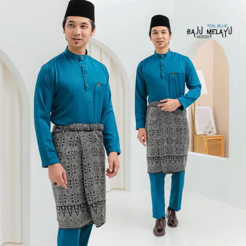 7 ITEM - 1 HARGA Bridal Set DRESS ASTIANA In TEAL BLUE | Nikah Kahwin |Tunang | BY MOFF2U thumbnail 2