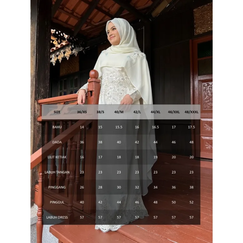 7 ITEM - 1 HARGA Bridal Set DRESS ASTIANA In PINE GREEN | Nikah Kahwin |Tunang | BY MOFF2U thumbnail 5
